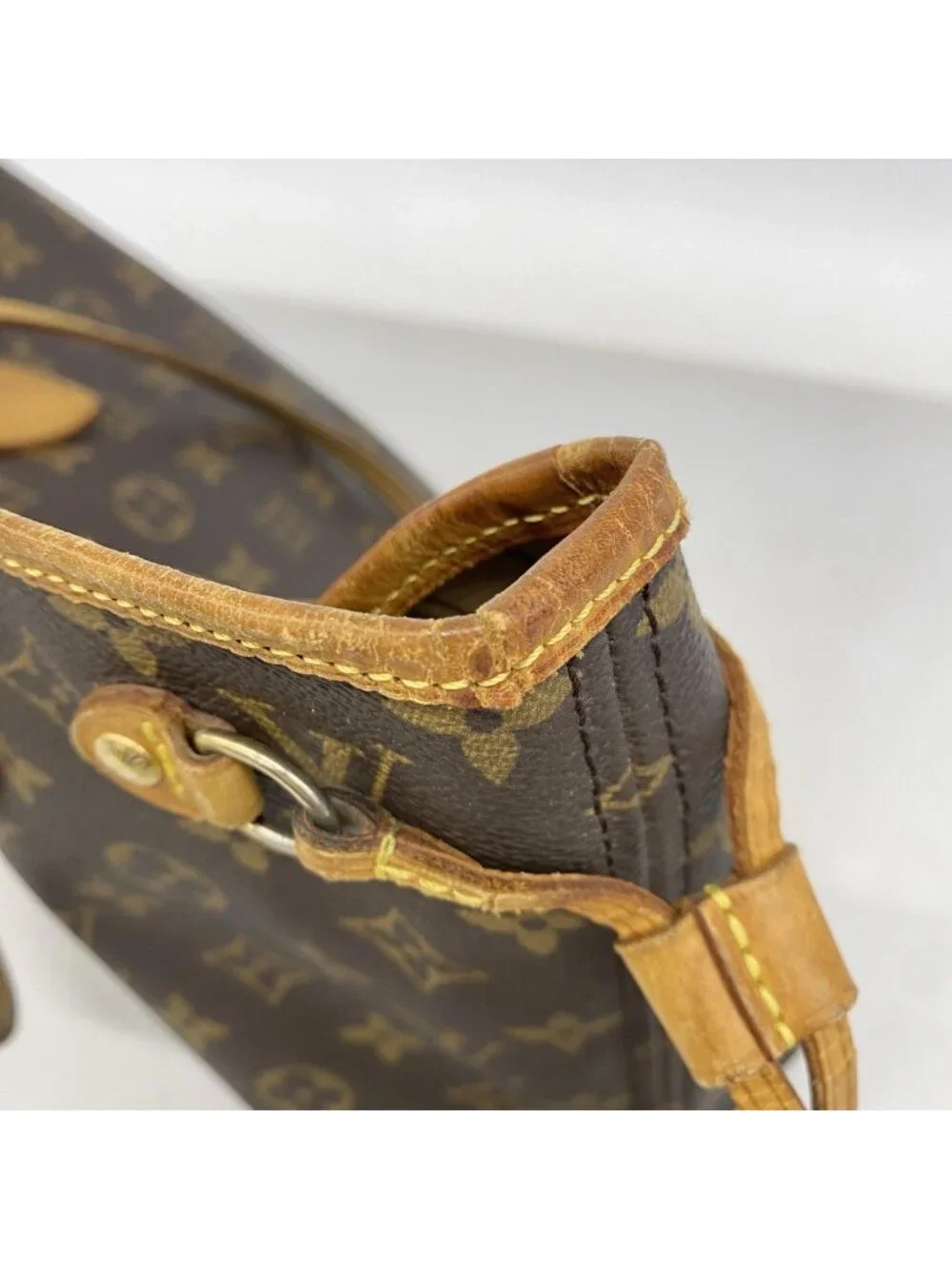 ★SOLD★ Louis Vuitton Tote Monogram Neverfull PM Brown - Picture 7 of 10